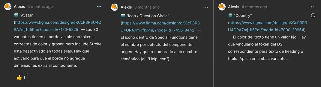 Comments by Claude