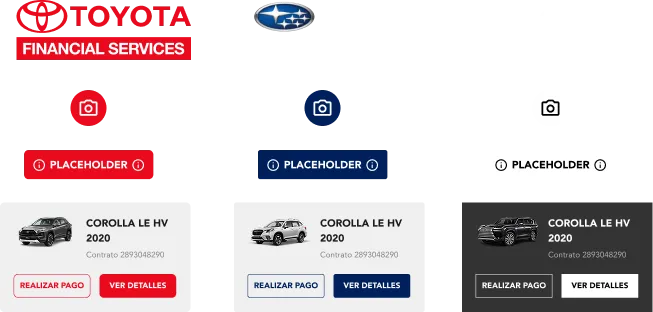 Same component. Different brands