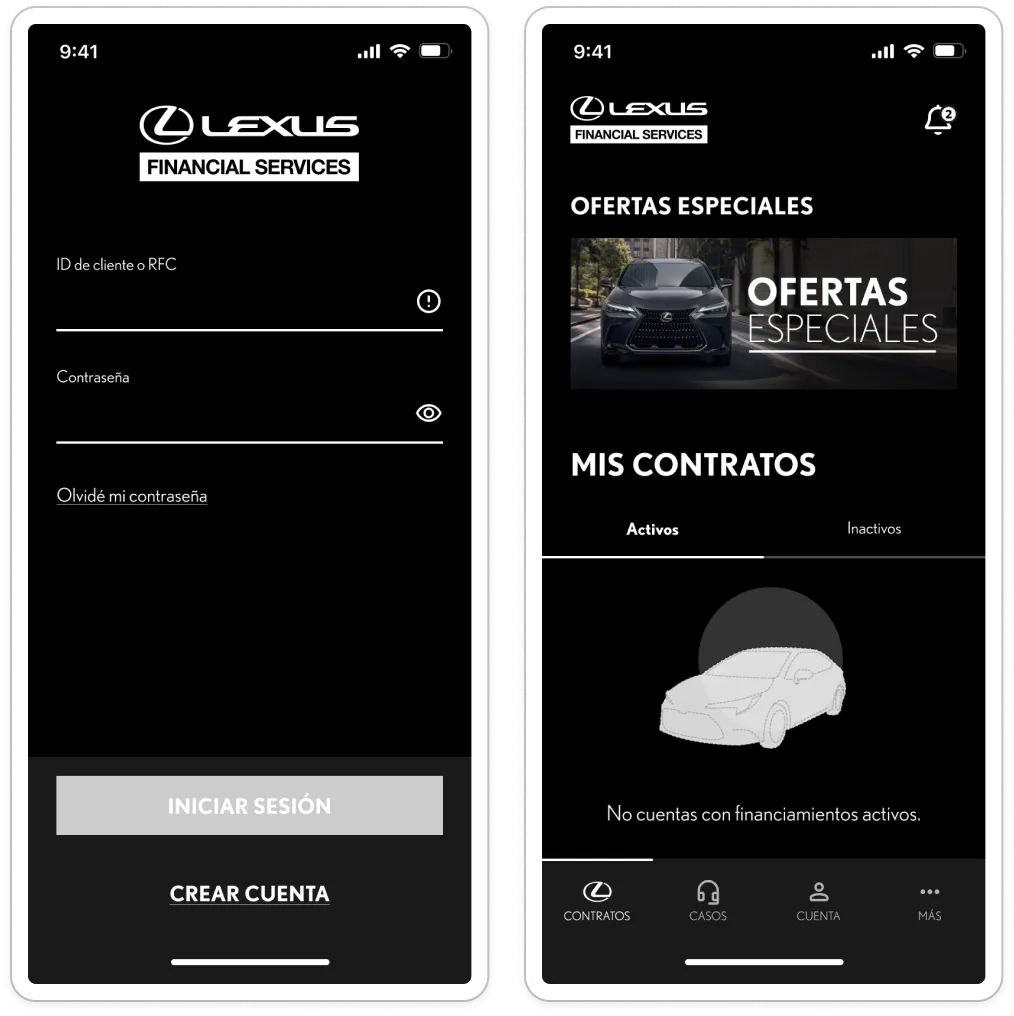 After - Lexus UI
